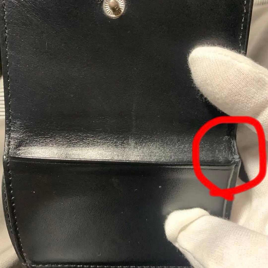 DIESEL ディーゼル　三つ折り財布 黒　箱付き