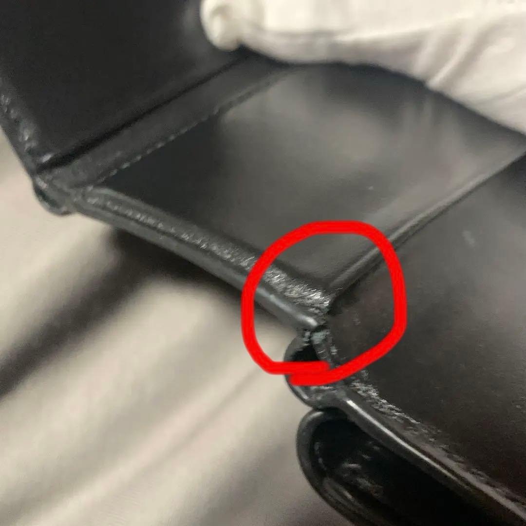 DIESEL ディーゼル　三つ折り財布 黒　箱付き