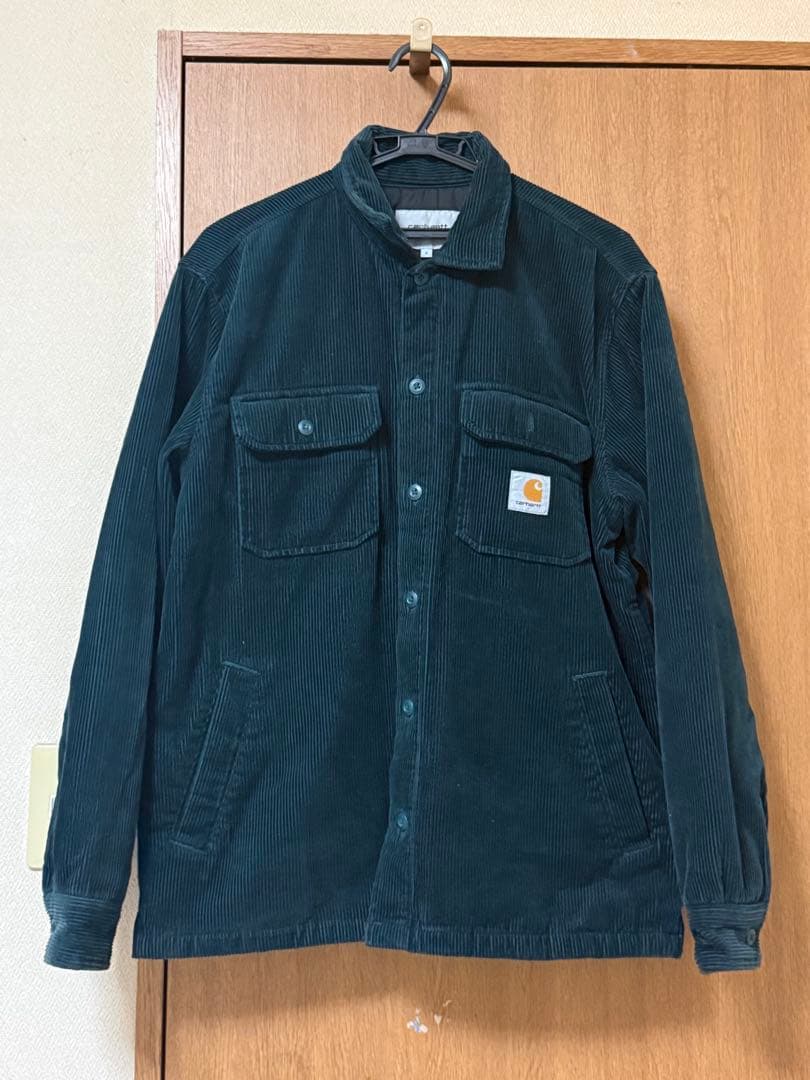 Carhartt コーデュロイジャケット Sサイズ ダークグリーン