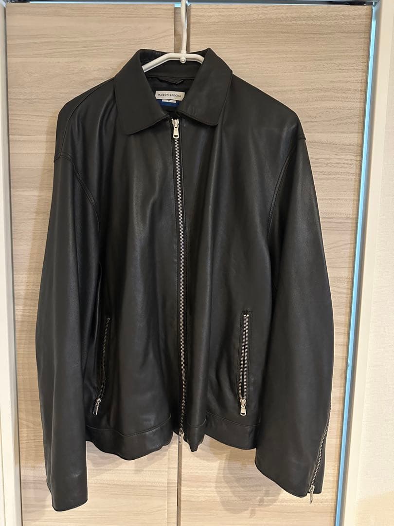 MAISON SPECIAL レザー ライダースジャケット