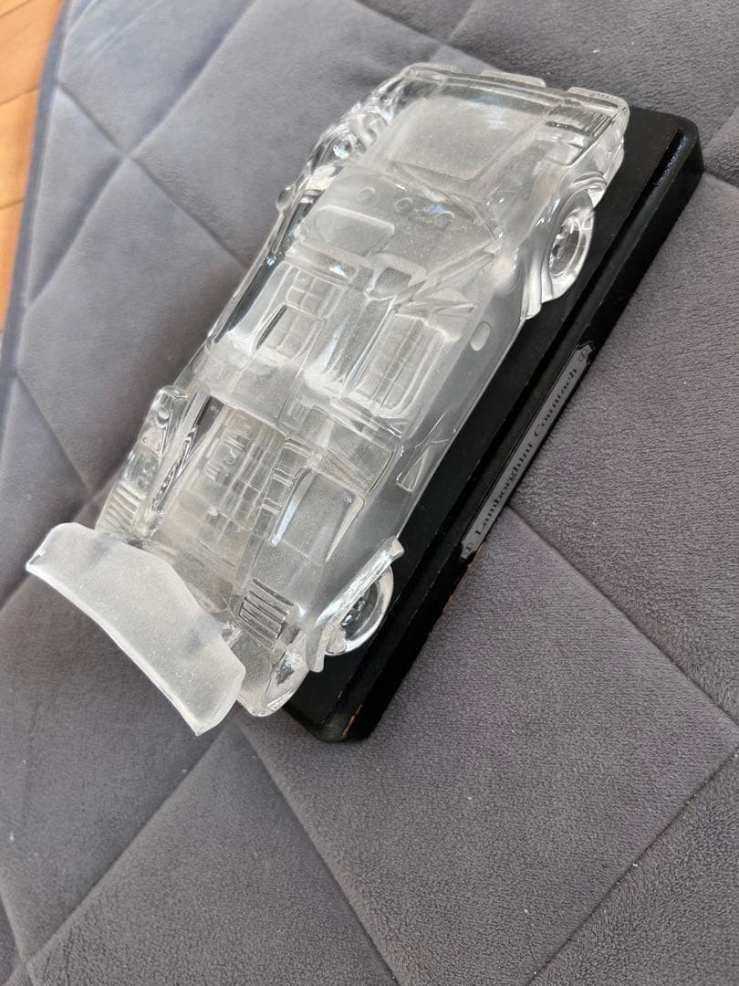 p*o様 ガラス製置物ランボルギーニ