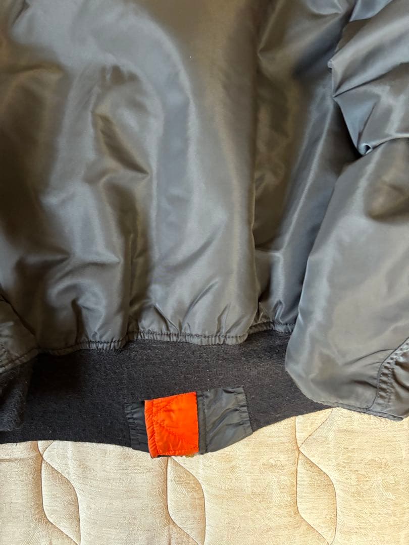 アルファインダストリーズ　MA-1 フライトジャケット　アメリカ製　USA製