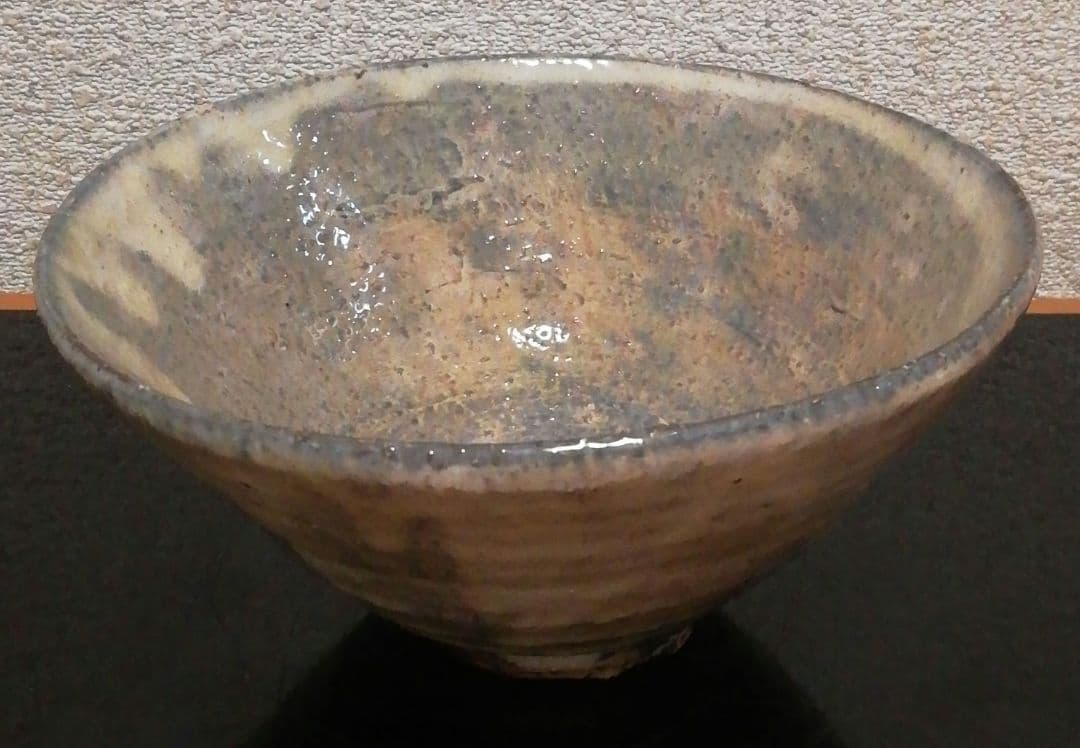 尋牛斎書付　十四代坂倉新兵衛作　萩焼　銘『清風』　茶碗　共箱　共布　茶道具