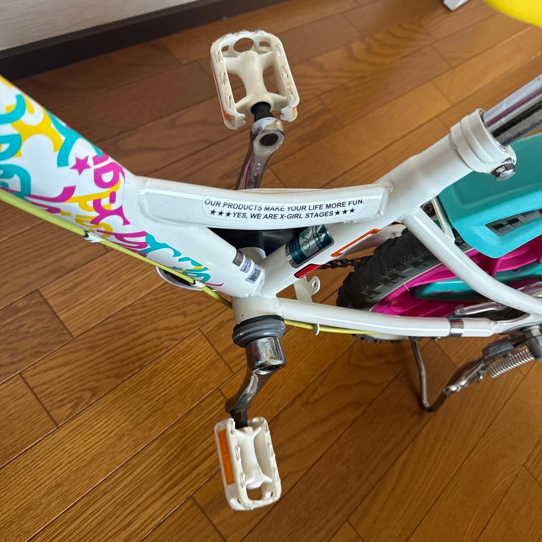 ブリヂストン　X-GIRL STAGES コラボ 子供用自転車 16インチ