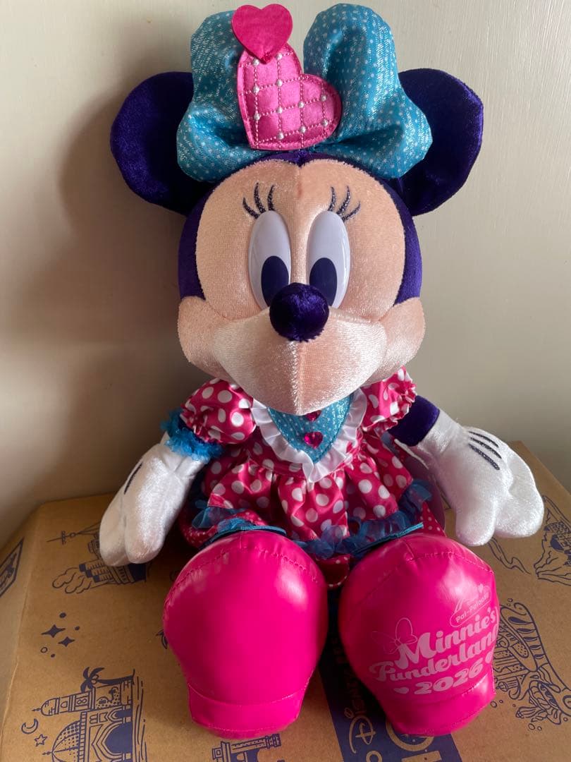 と*可様 【即発送】 ミニーマウス ぬいぐるみ パルパルーザ ファンダーランド