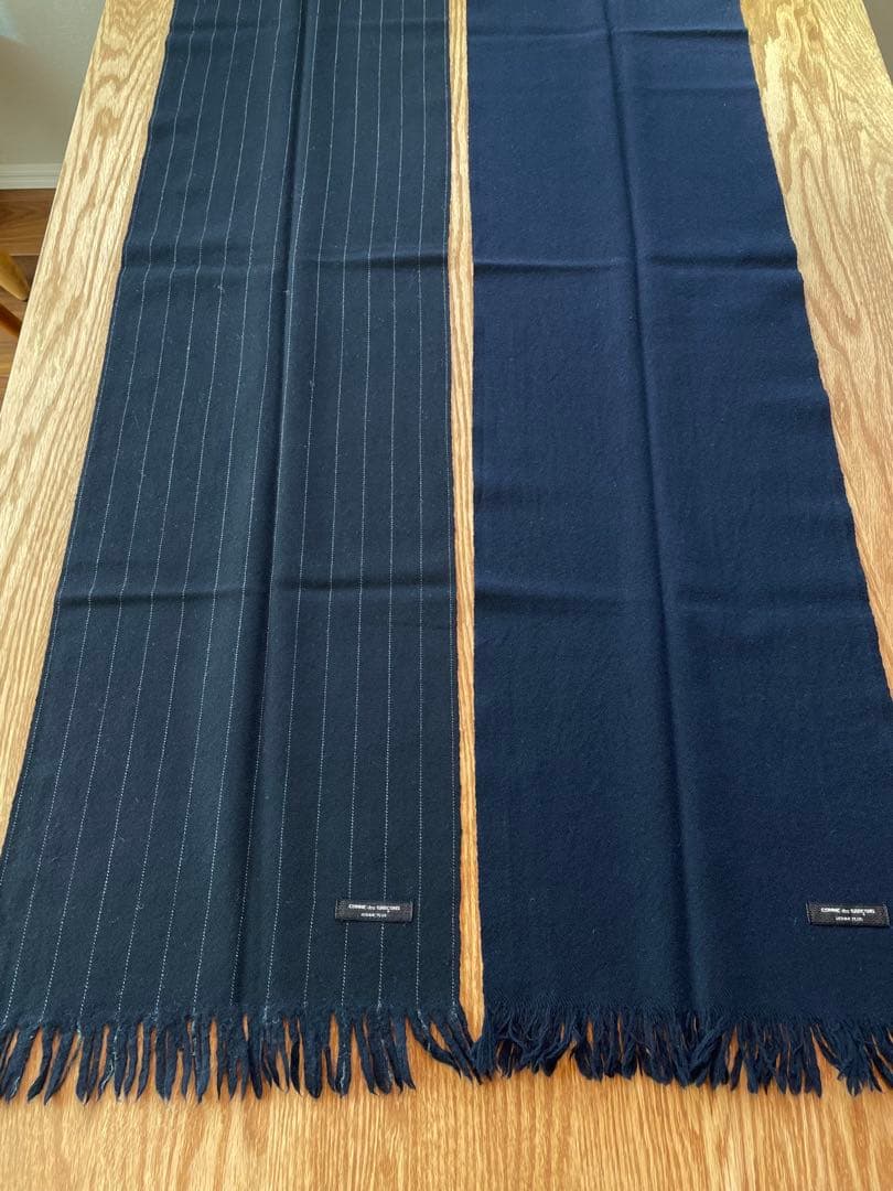 コムデギャルソンオムプリュス　マフラー 2本セット