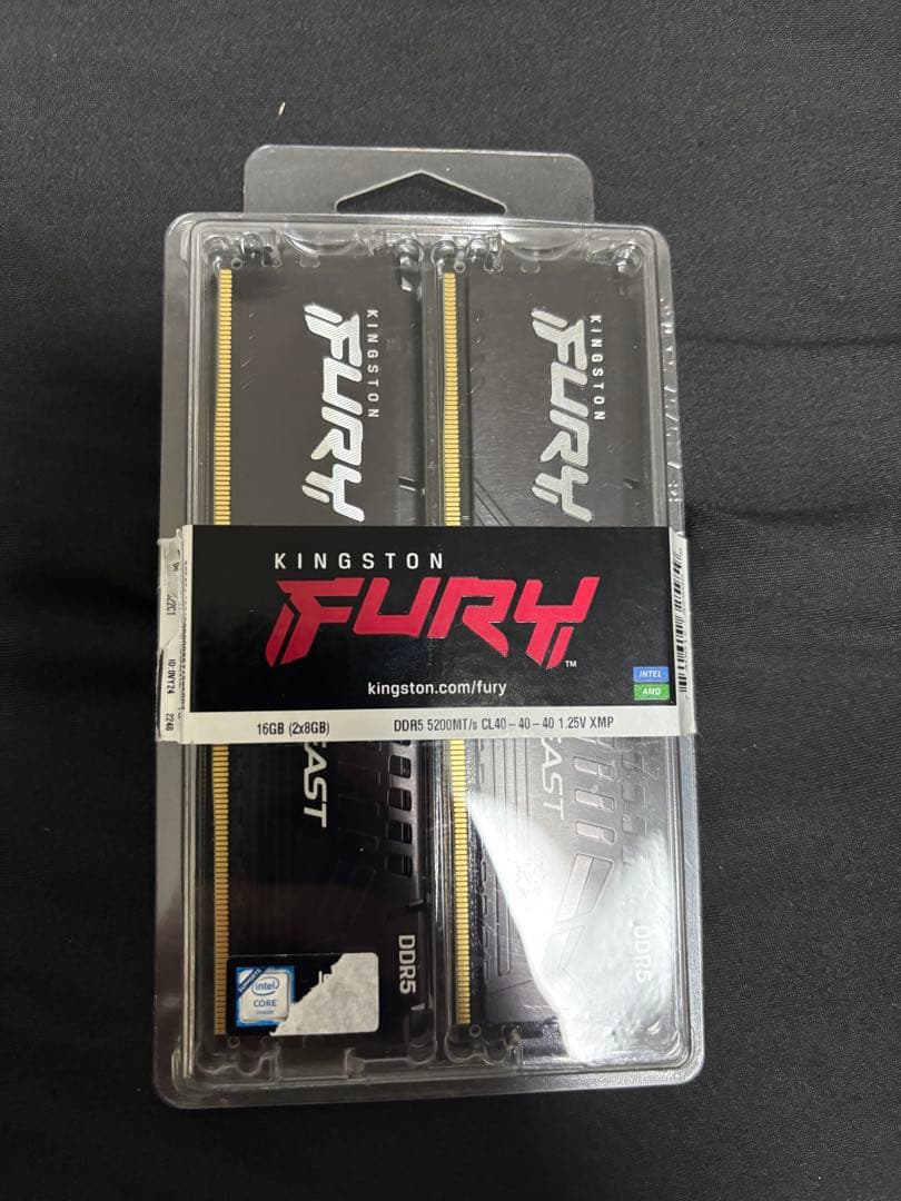 Kingston FURY 16GB（8GB×2） DDR5 メモリー