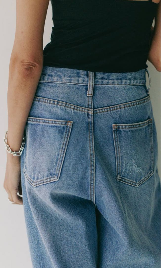 正規新品YENN HIGH RISE TUCK WIDE PANTS 38ロング