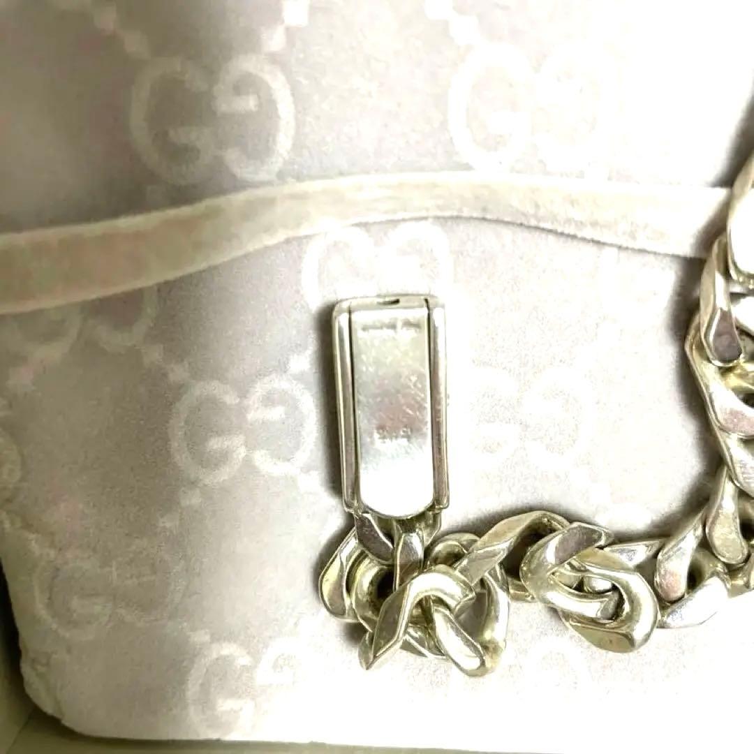 【SALE！！】グッチブレスレット 箱付GUCCI 喜平　インターロッキング