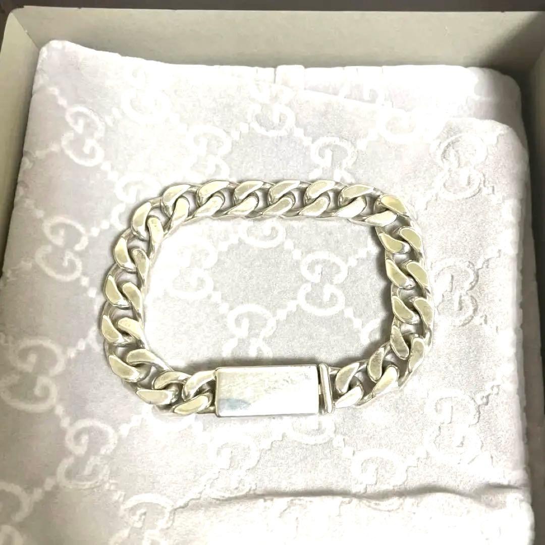 【SALE！！】グッチブレスレット 箱付GUCCI 喜平　インターロッキング