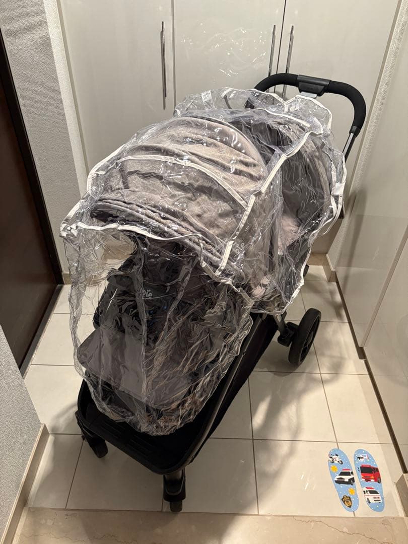 【Joie】ベビーカー/エヴァライトデュオ/二人乗り/グレーフランネル