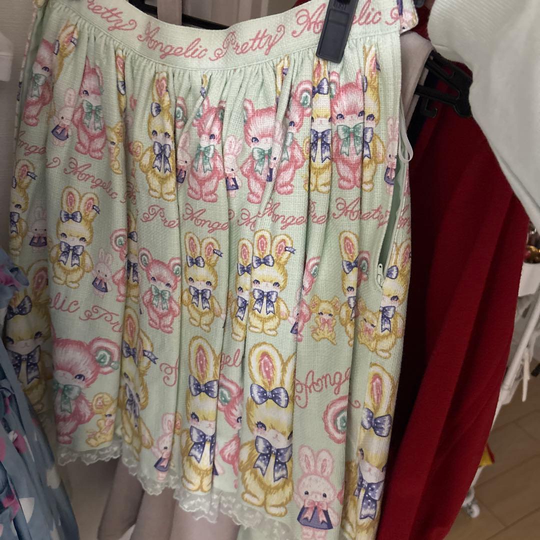 ANGELIC PRETTY もこもこTOYS エプロン風スカート