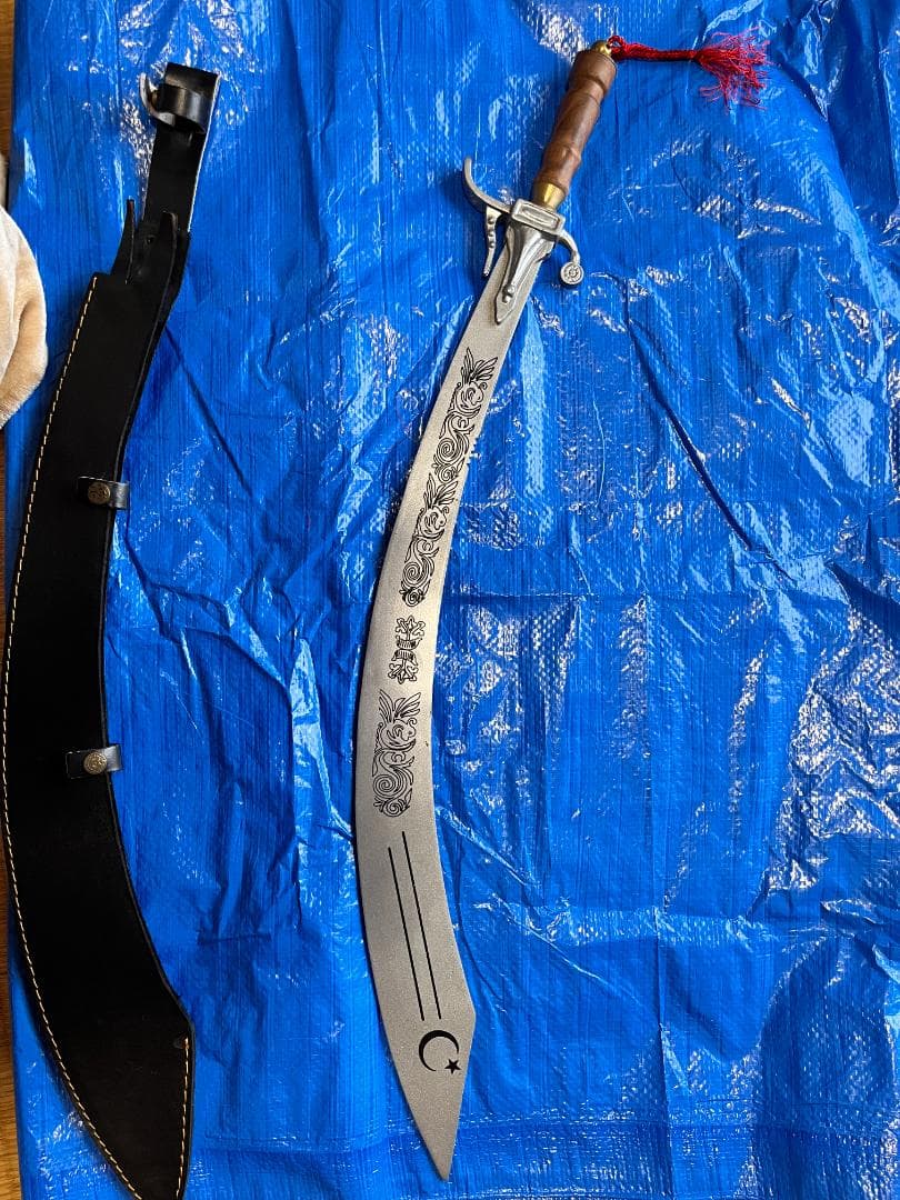 ベリーダンス サーベル 剣舞 用具 練習用 ステージ用 中古美品