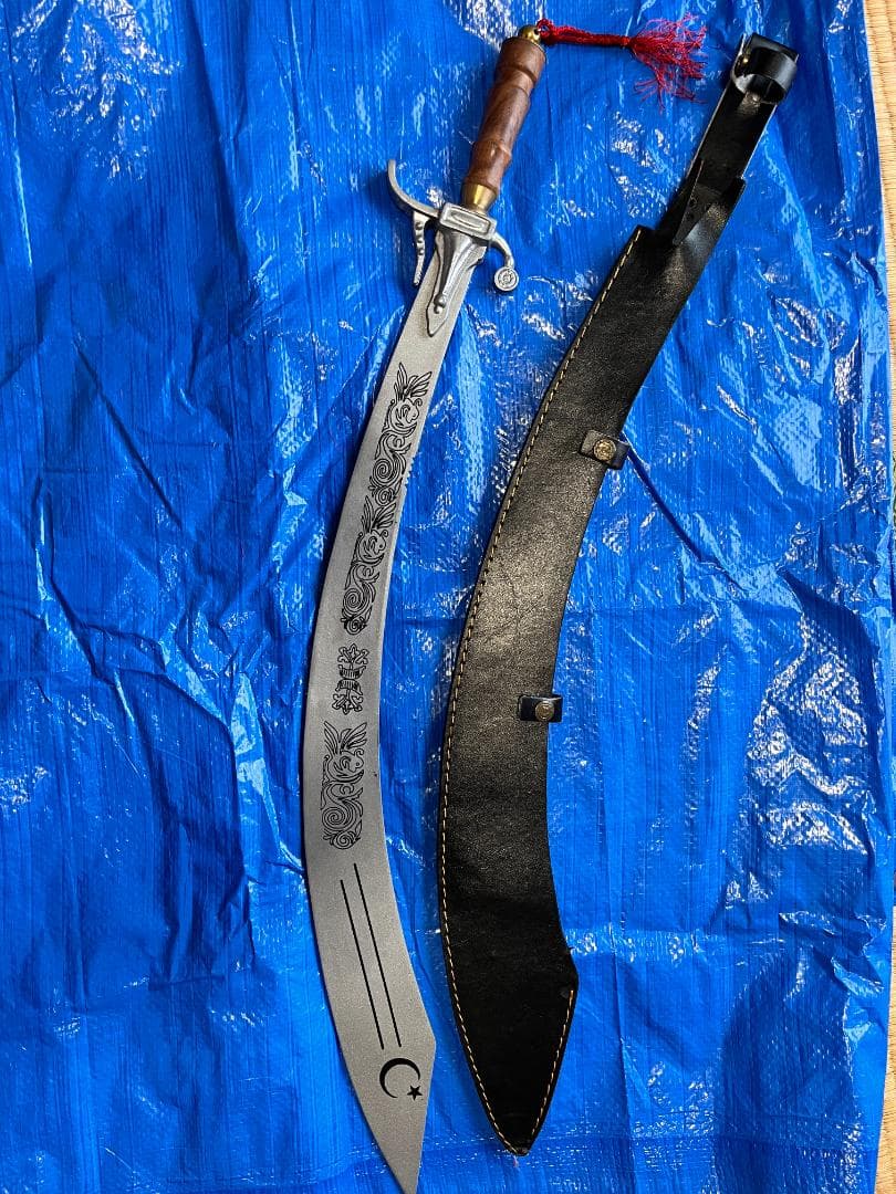 ベリーダンス サーベル 剣舞 用具 練習用 ステージ用 中古美品