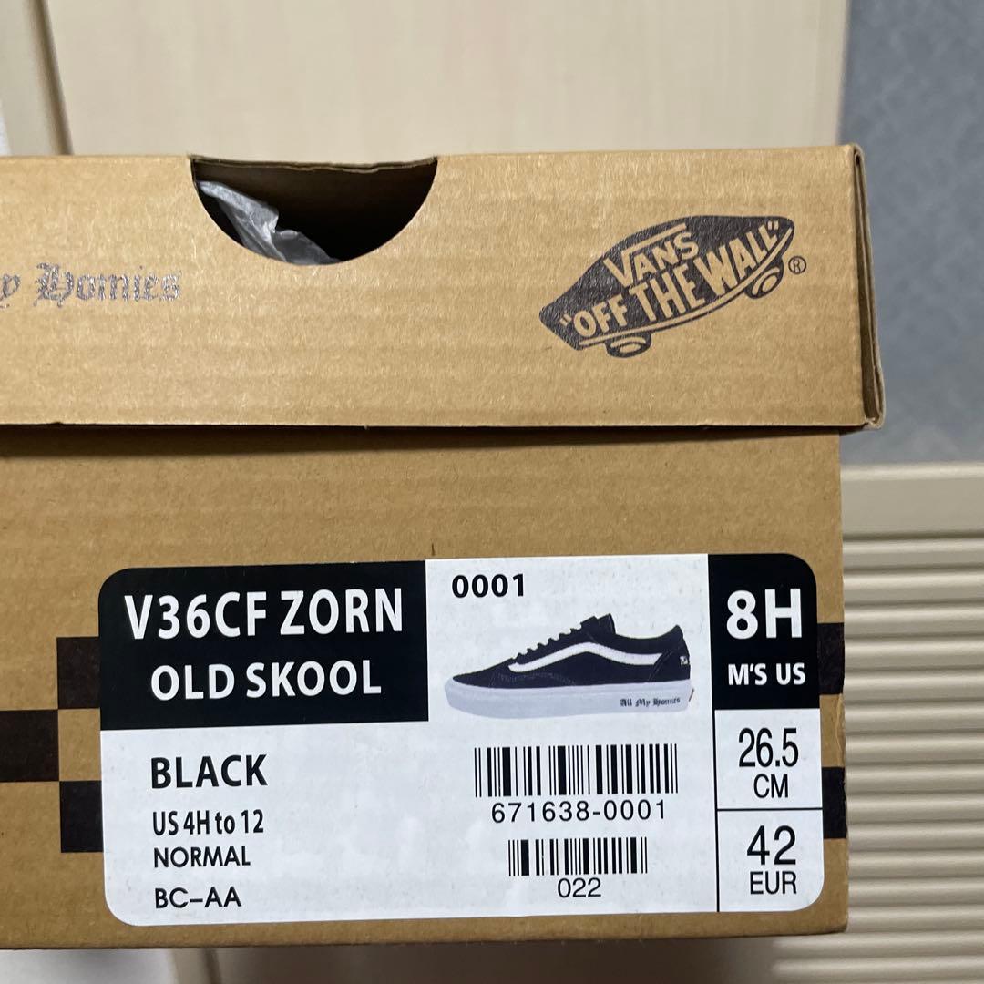 ふ*ぷ様 Vans All My Homies ZORN 26.5cm