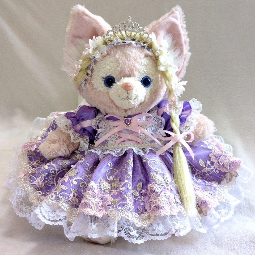 リーナベルコスチューム　1388 Sサイズ用　ピンクお花のパープルコスチューム