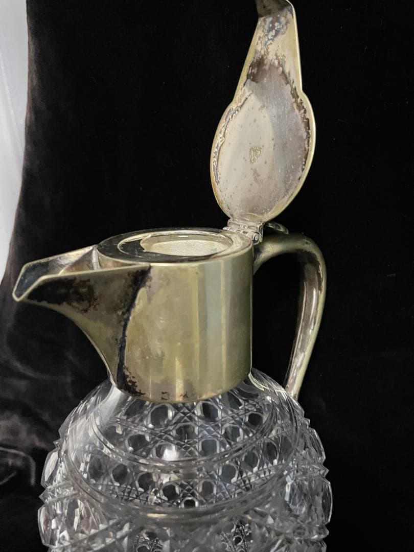 オールドバカラBaccarat★ディアマンピエーリーのワインピッチャー　カラフェ