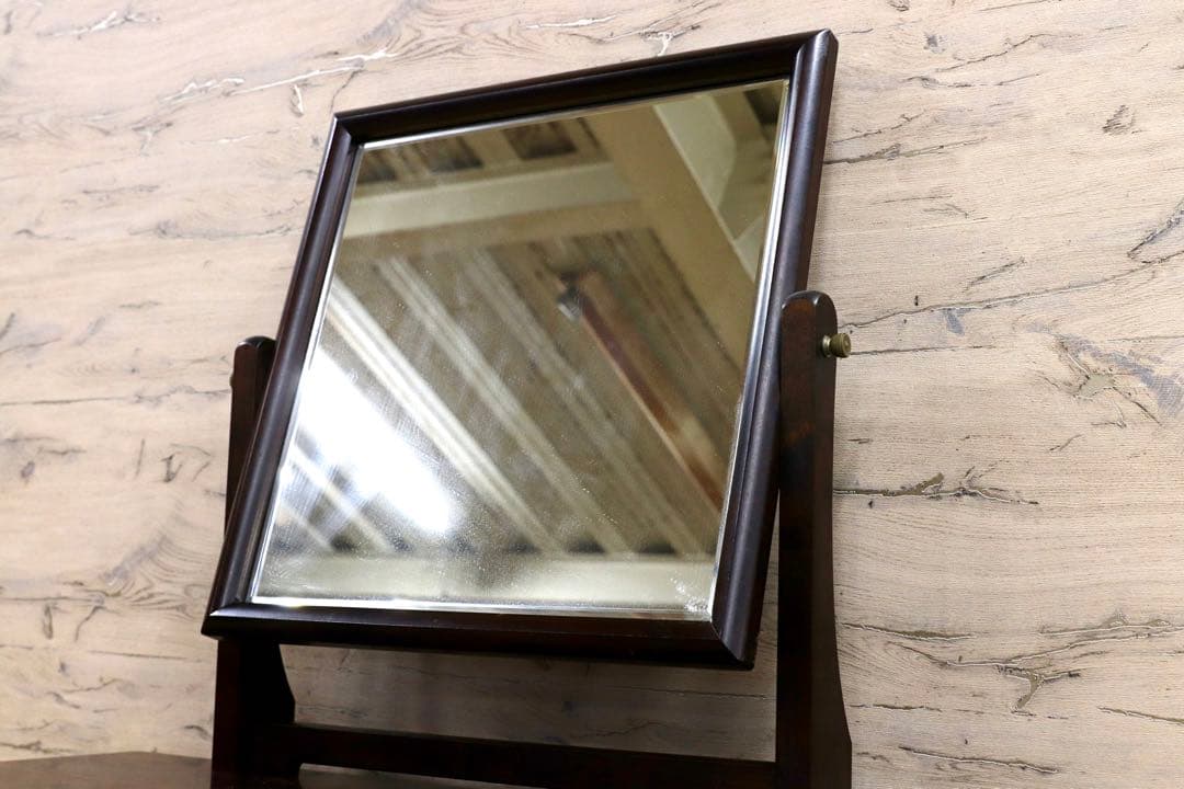 GMHS324○松本民芸家具 ドレッサー 鏡台 化粧台 和家具 ミズメザクラ ア