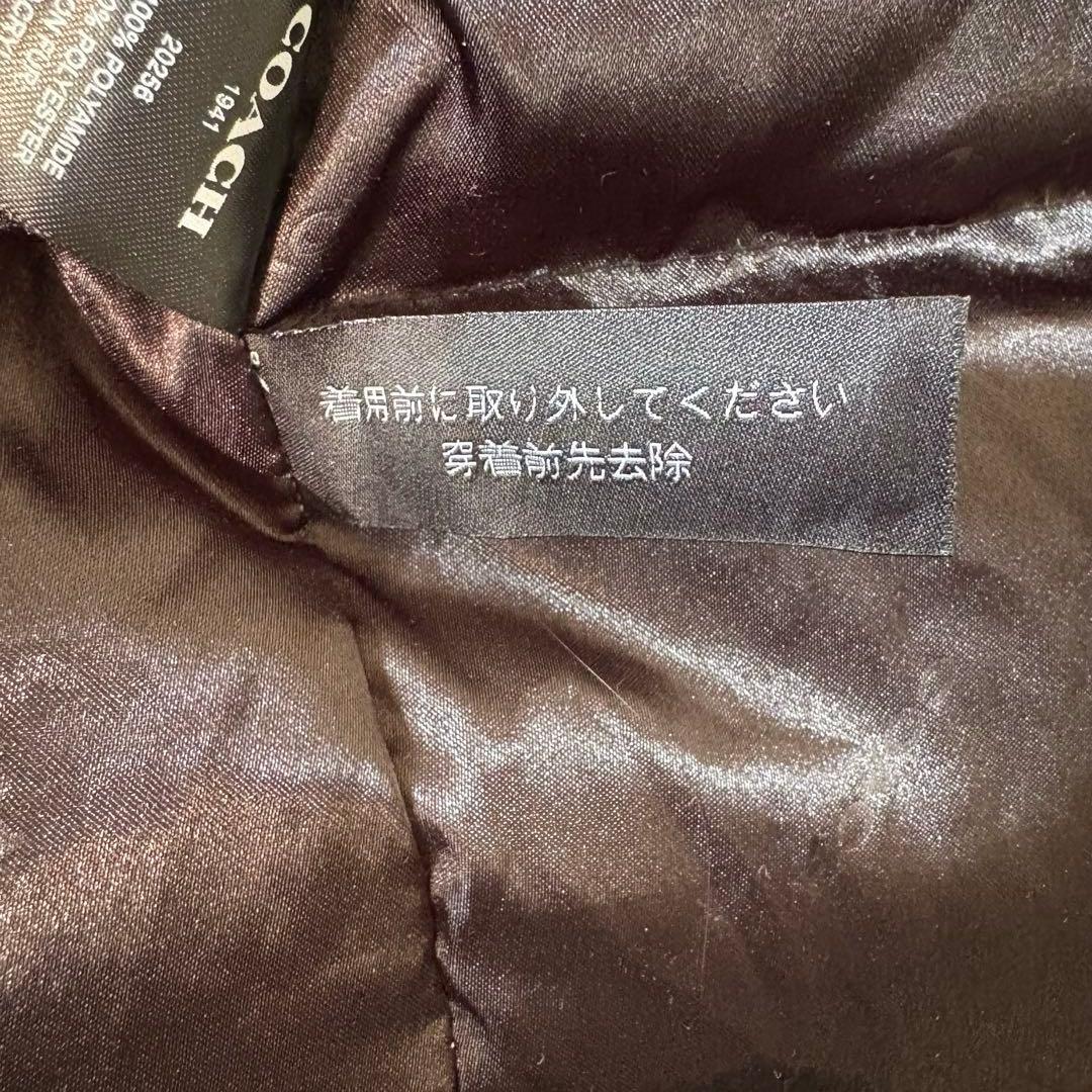 COACH ダウンコート