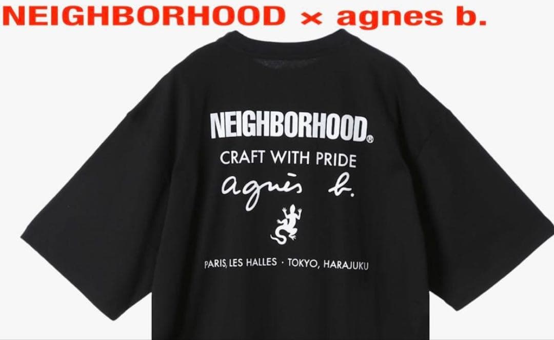 NEIGHBORHOOD × agnes b. CREWNECK ネイバーフッド