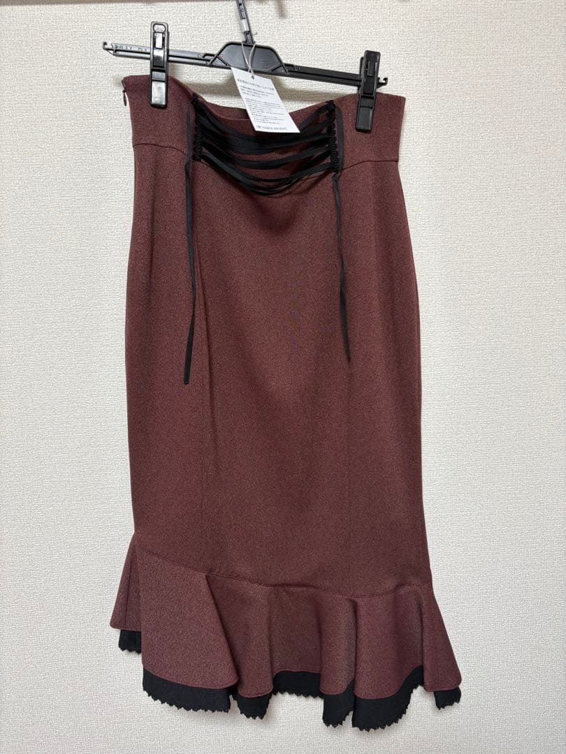 NO.S PROJECT スカート 赤 LL ノスプロ
