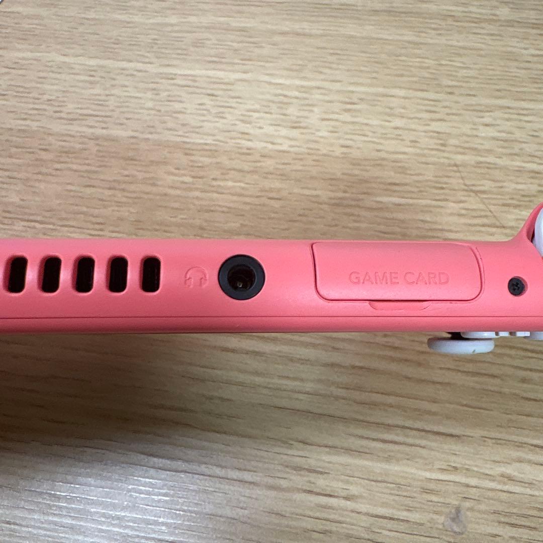 む*に様 Nintendo Switch Lite ピンク 充電器付き