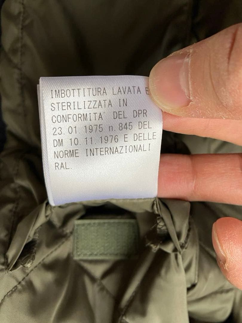 M.I.D.A. ミダ トレンチコート ダウン 紺 48 HERNO ムーレー