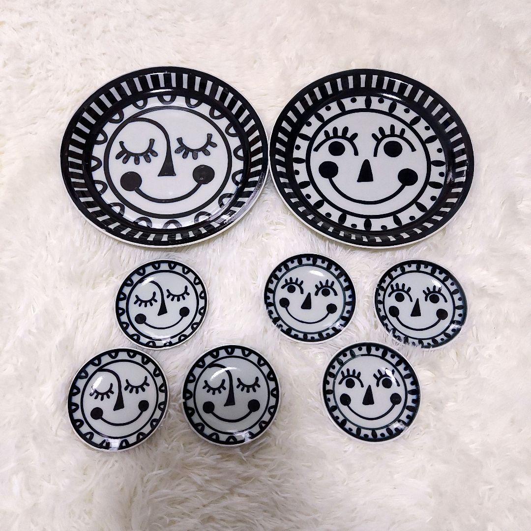 未使用　マタノアツコ　おひさまうっとり　おひさまぱっちり食器8点セット