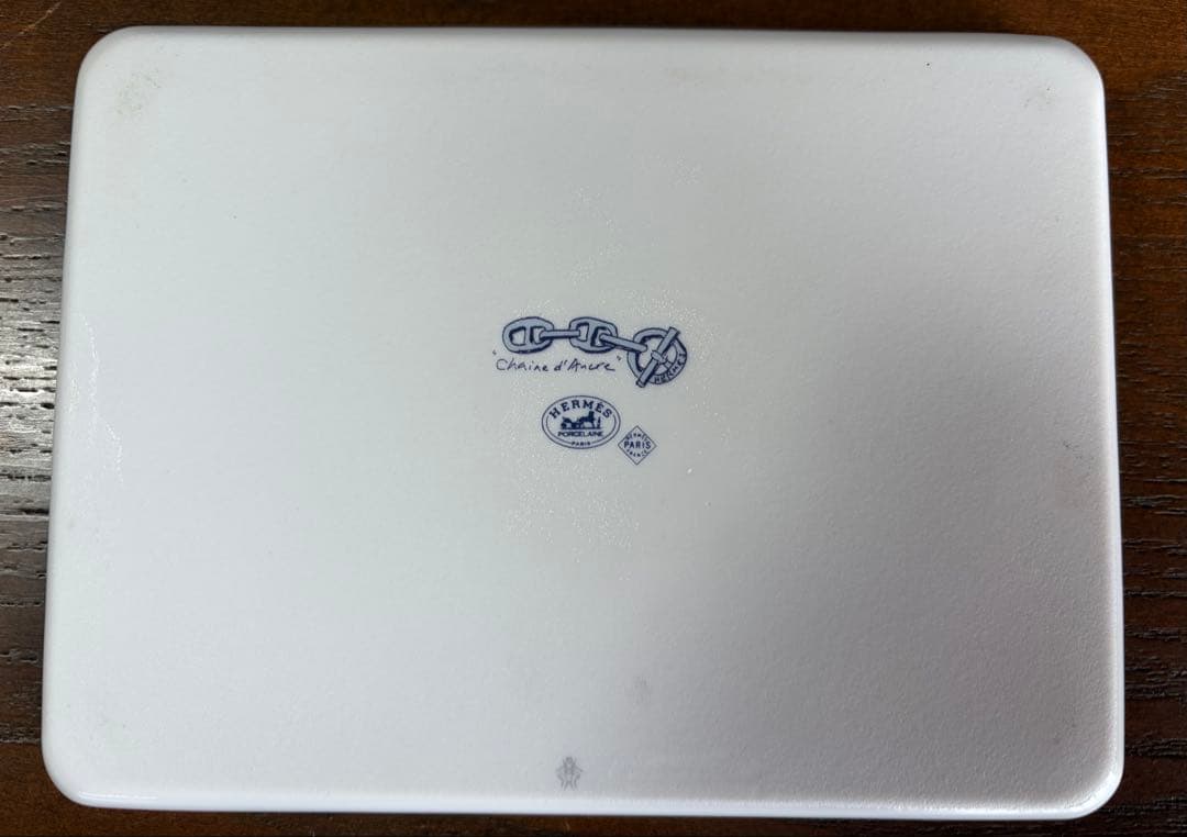 HERMES シェーヌダンクル スクエア プレート