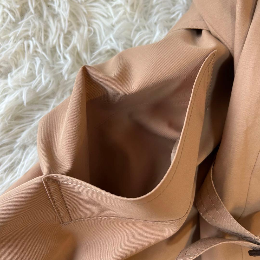 極美品　23区 中村アンさん着用ハイツイストコットンツイル トレンチコート　44