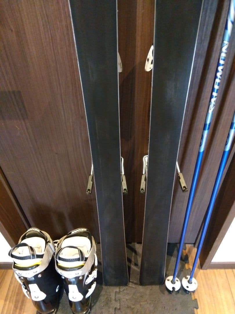 【ハイエンド】SALOMON/メンズ用/スキーセット/メンテ・WAX済み✔