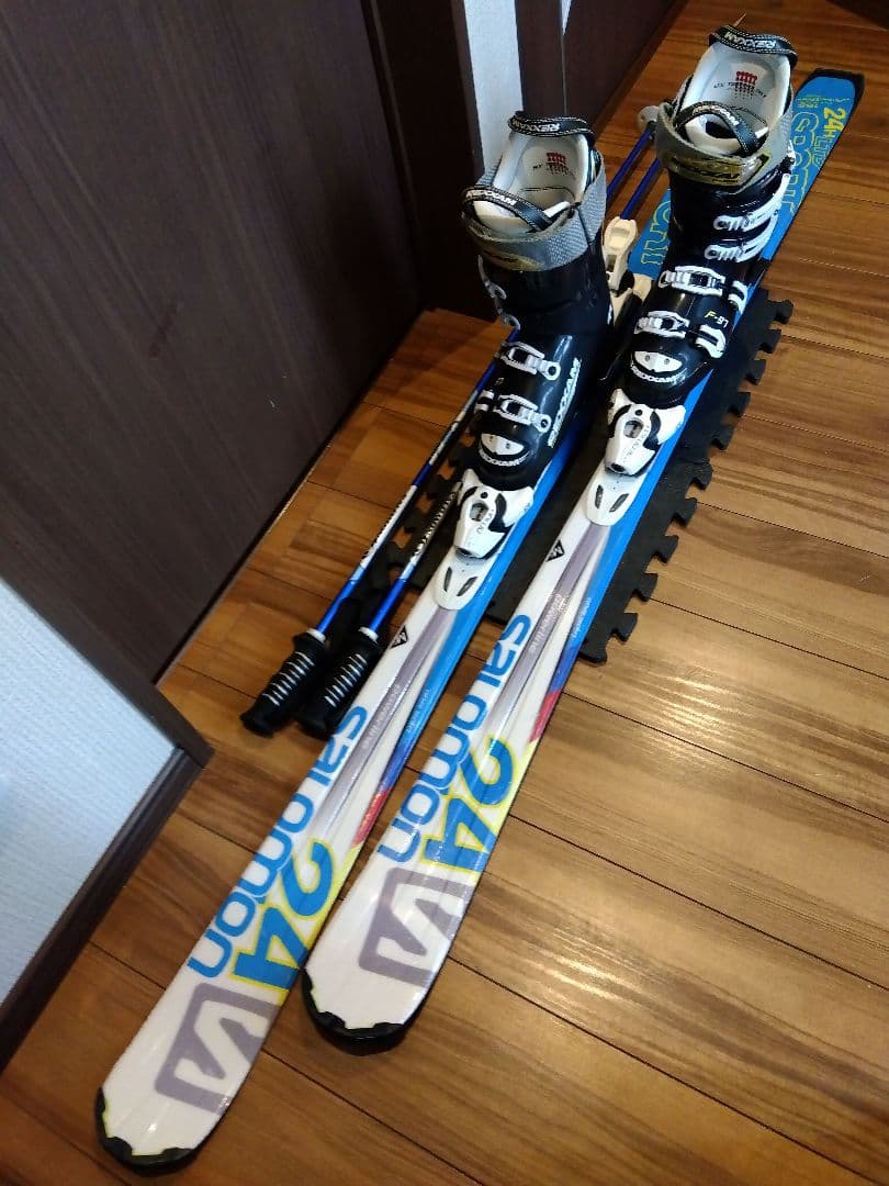 【ハイエンド】SALOMON/メンズ用/スキーセット/メンテ・WAX済み✔