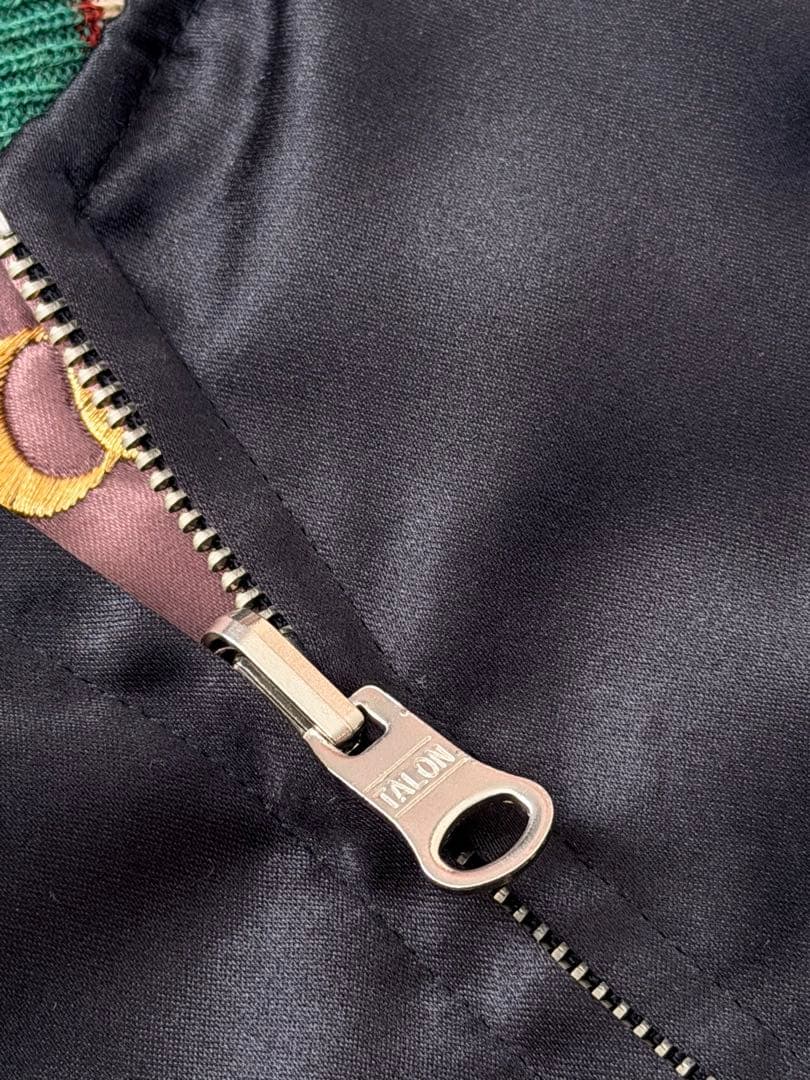 ２面用 テーラー東洋 ワシ 龍 地図 日本限定 スカジャン vintage