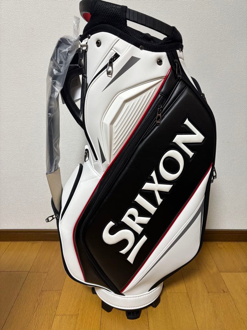 Srixon キャディバッグ ホワイト/ブラック