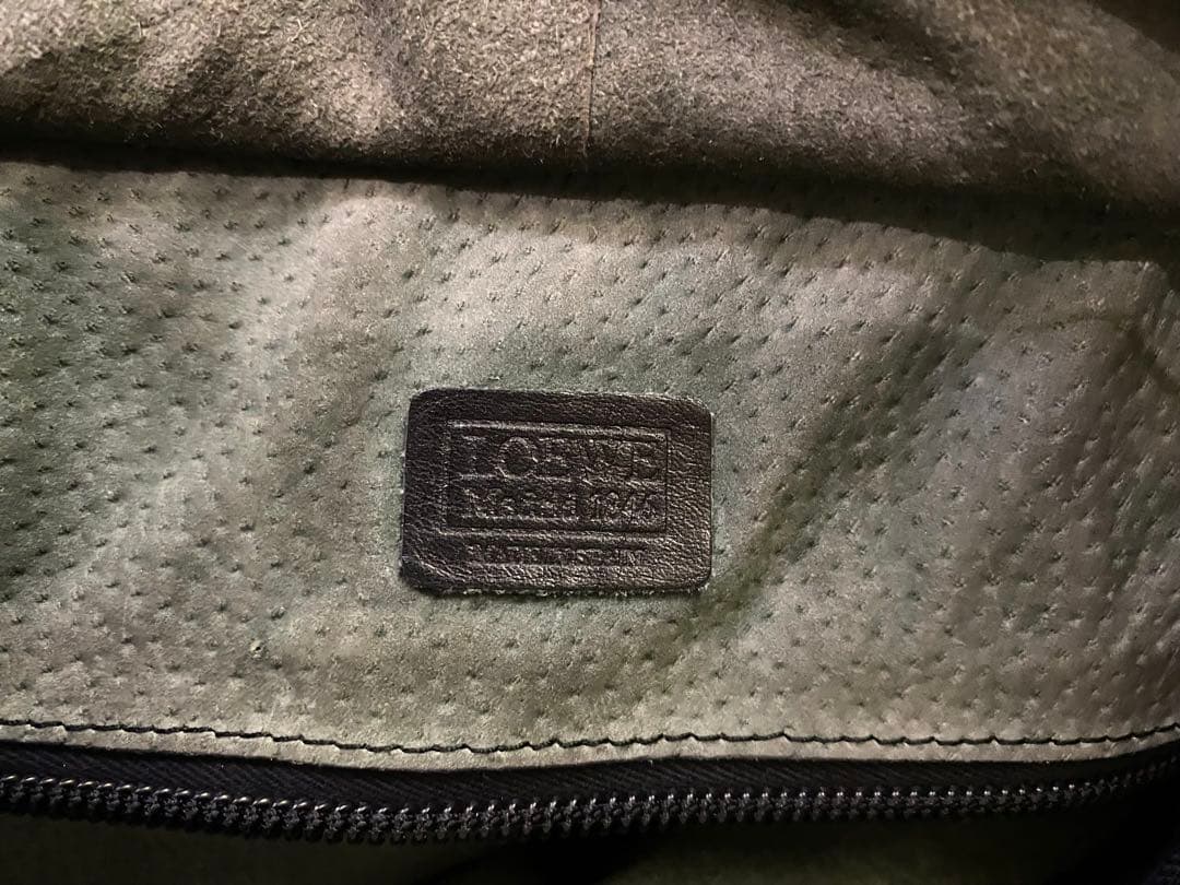 【LOEWE】 アマソナ　アナグラム　ボストンバック