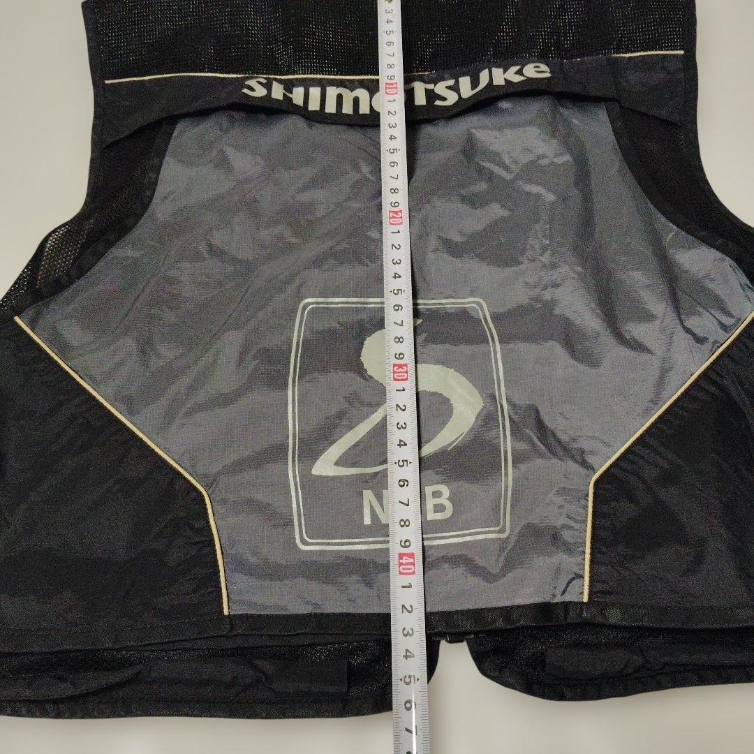 下野　シモツケ　SHIMOTSUKI NEO BLAD 鮎ベスト LL ブラック