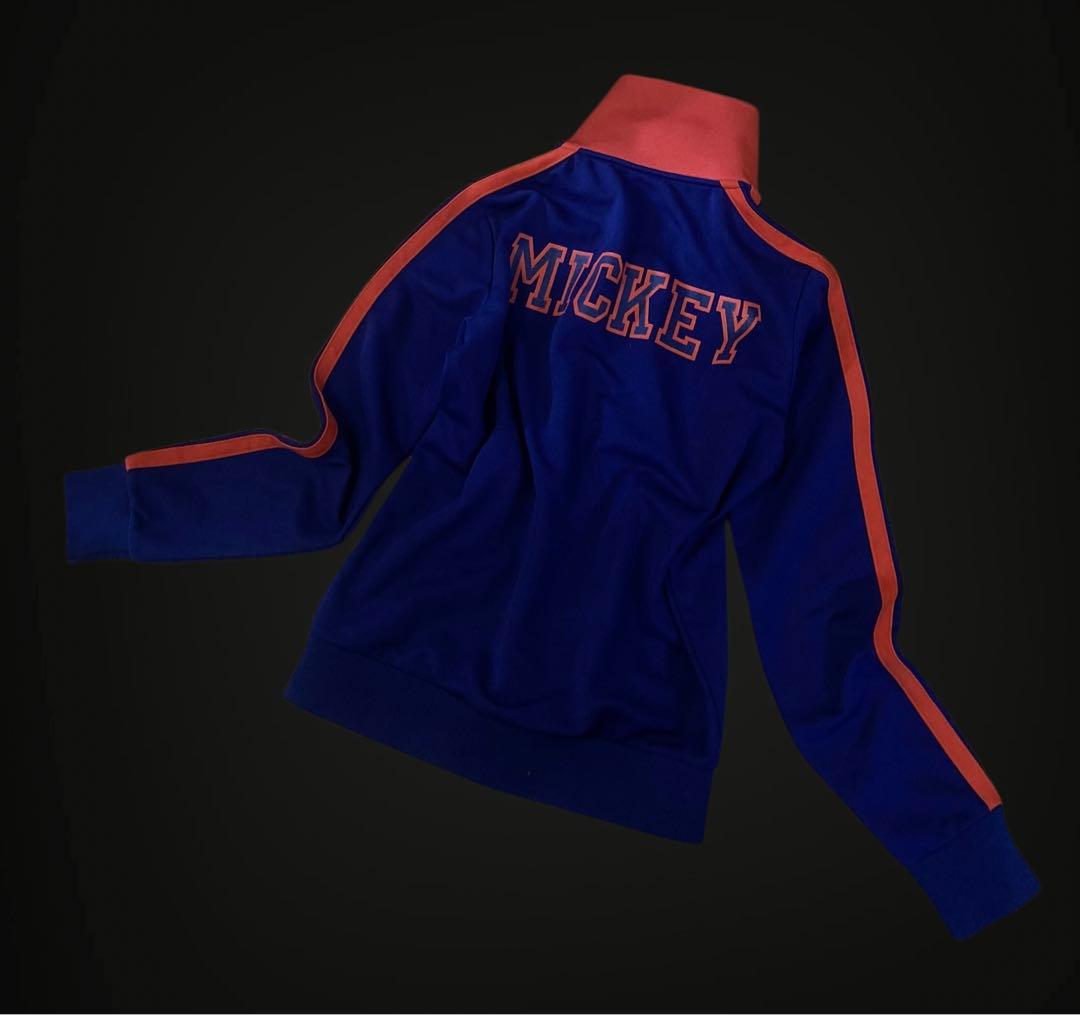 レア✴︎00s2本線ミッキートラックジャケットy2k古着屋フェアリーグランジロック