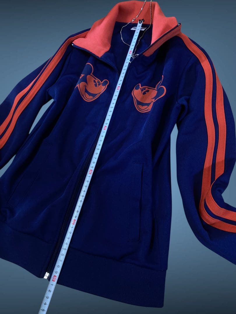 レア✴︎00s2本線ミッキートラックジャケットy2k古着屋フェアリーグランジロック