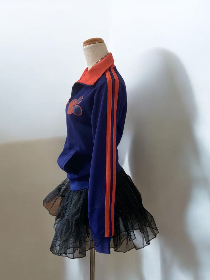 レア✴︎00s2本線ミッキートラックジャケットy2k古着屋フェアリーグランジロック