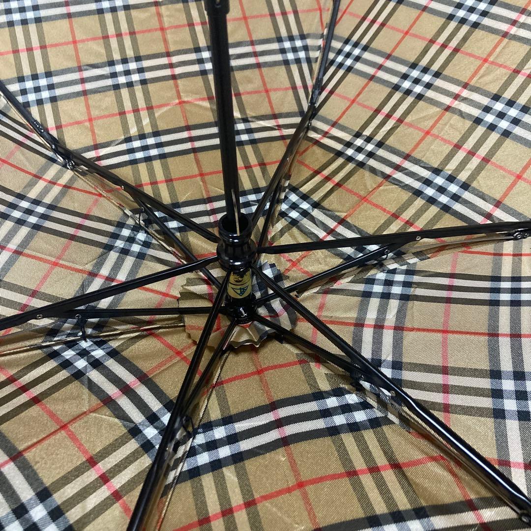 ✨極美品✨ Burberry バーバリー 折り畳み傘 男女兼用 ノバチェック