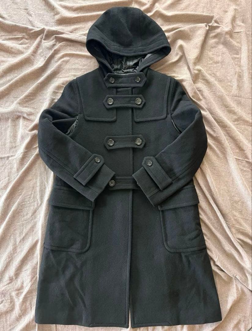 コムデギャルソン　コムデギャルソン　ダッフルコートXS 黒