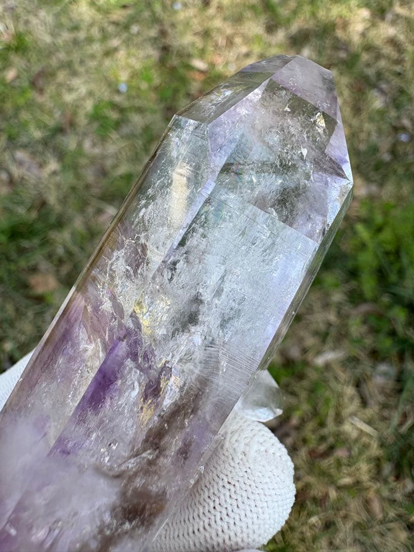 【匿名配送】ブランドバーグ産 陥入アメジスト