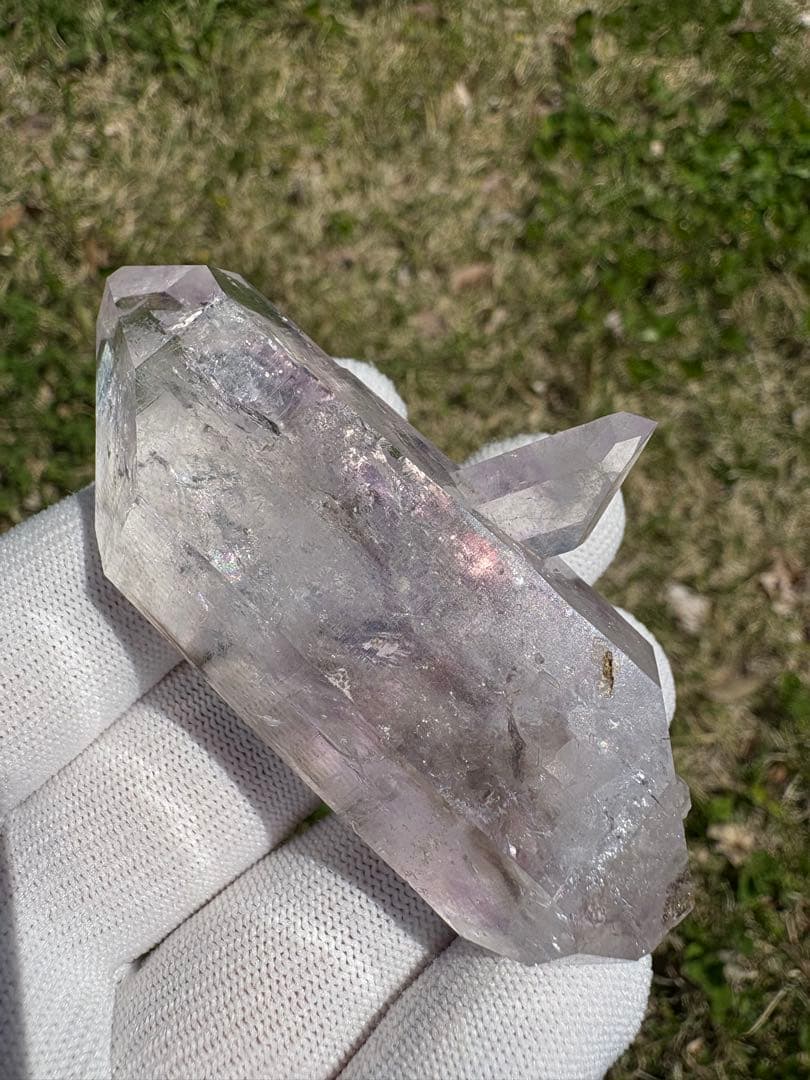 【匿名配送】ブランドバーグ産 陥入アメジスト