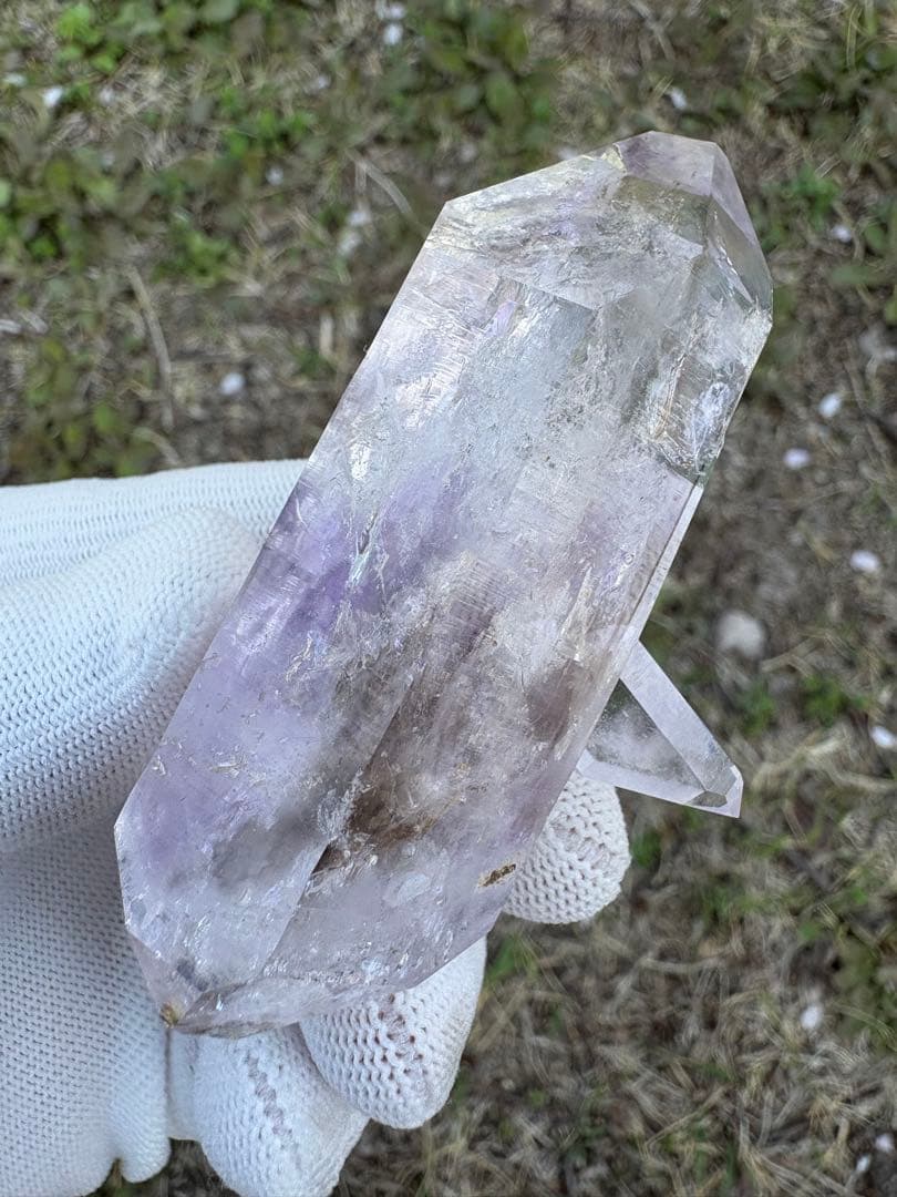 【匿名配送】ブランドバーグ産 陥入アメジスト