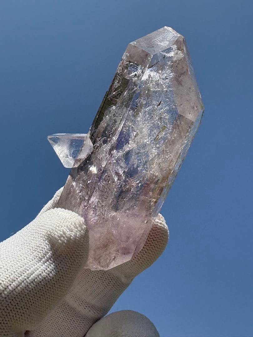 【匿名配送】ブランドバーグ産 陥入アメジスト