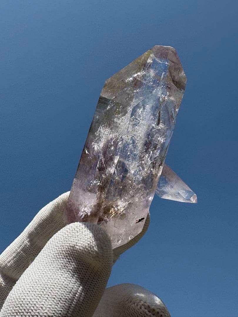 【匿名配送】ブランドバーグ産 陥入アメジスト