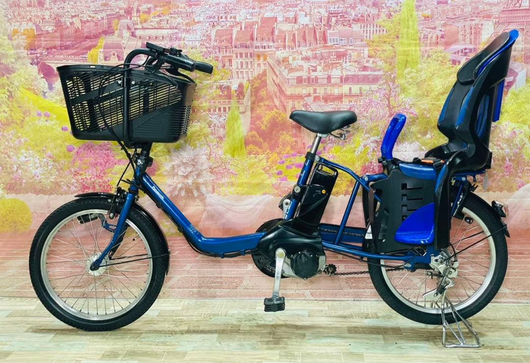 K2409 電動自転車パナソニック子供乗せ 20インチ 送料無料