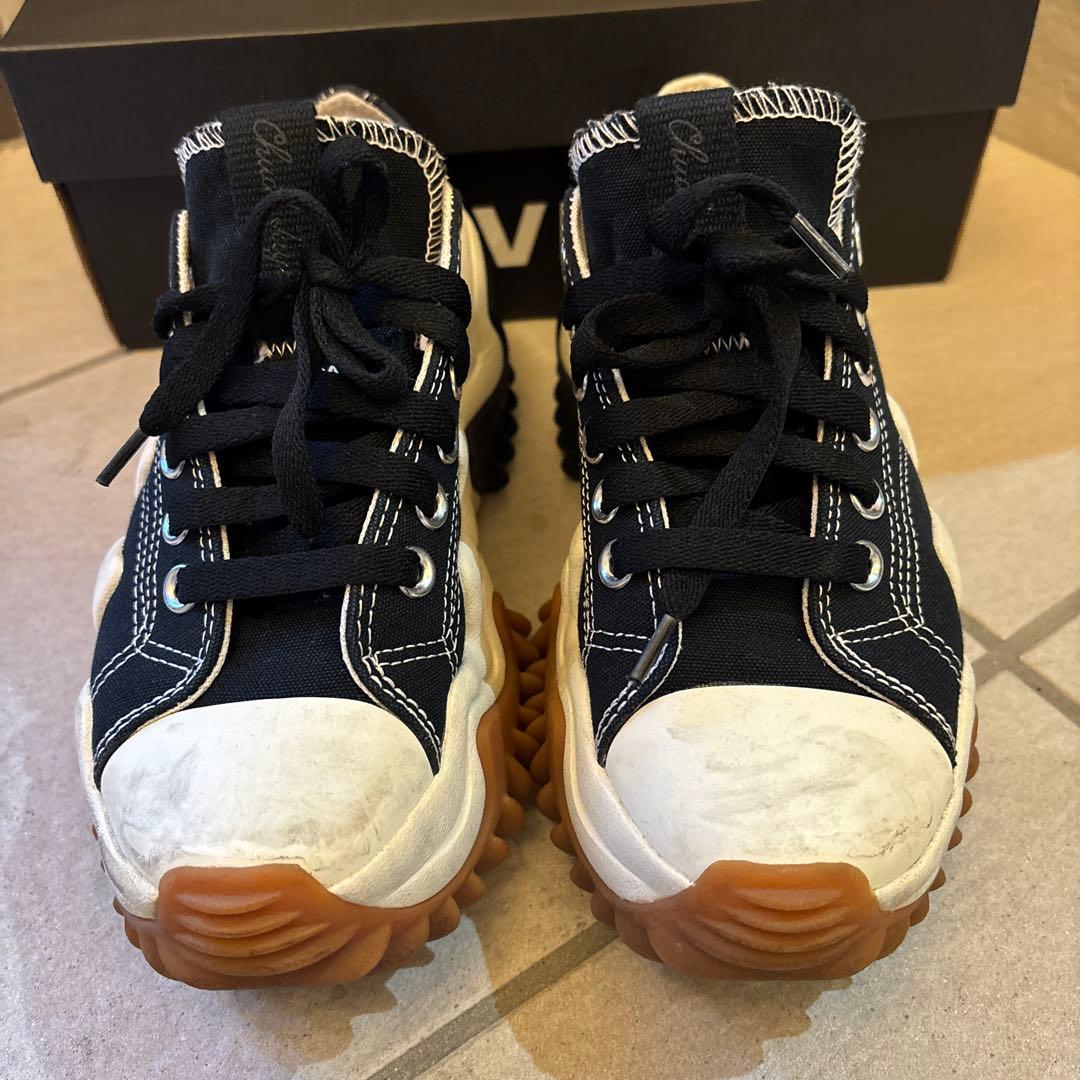 コンバースランスターモーション　ローカット黒22.5センチ