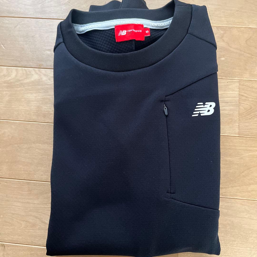 New Balance 黒ゴルフウェア　セットアップメンズ
