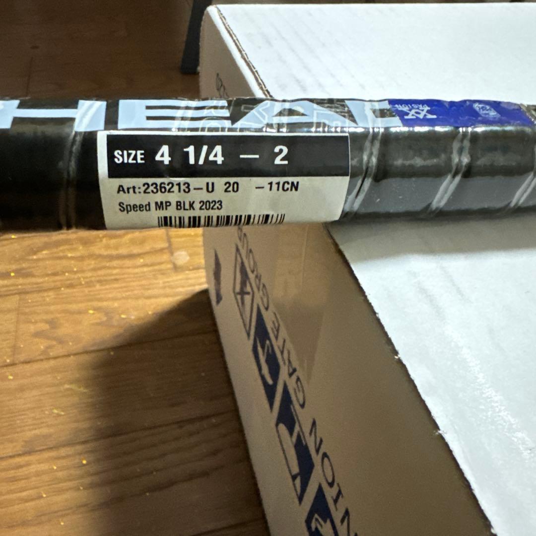 HEAD Speed MP BLACK 2023 グリップ2 スピード　ブラック